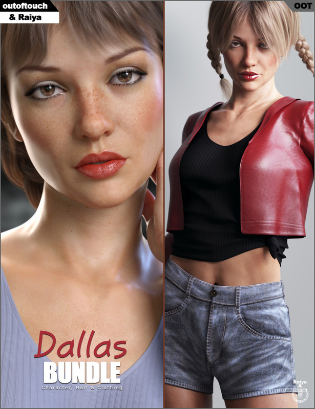 Dallas Clothing, Character and Hair Bundle Dallas Clothing, Character and Hair Bundle
