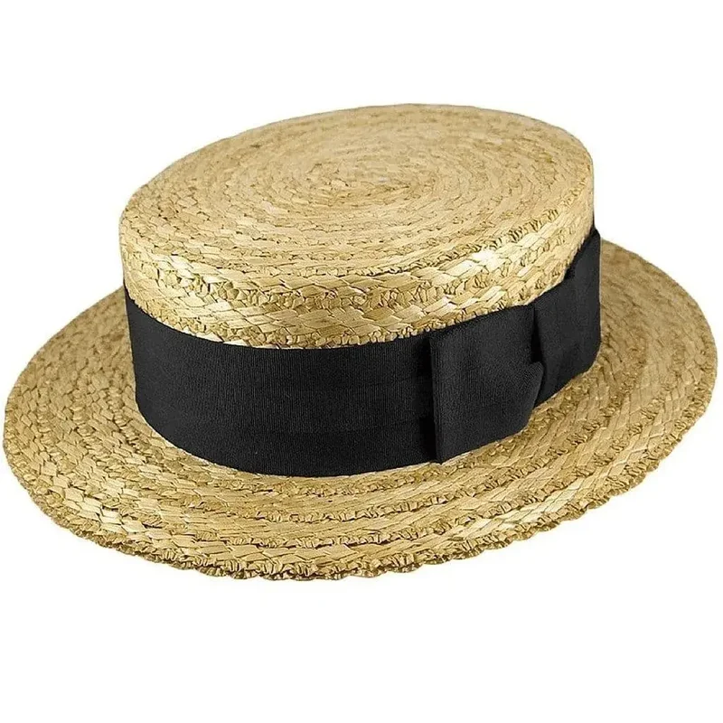 Chapéu modelo Boater ou Palheta<