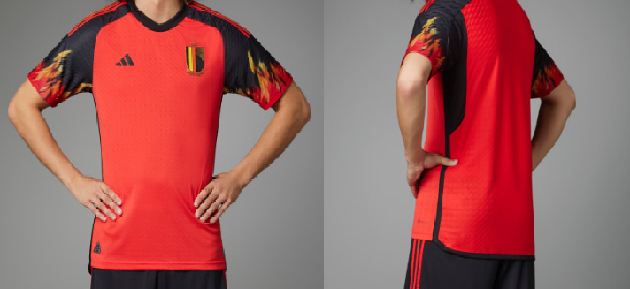 camiseta titular belgica