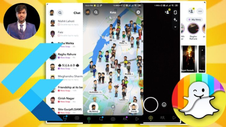 Snapchat Clone With Flutter (Guided Project)