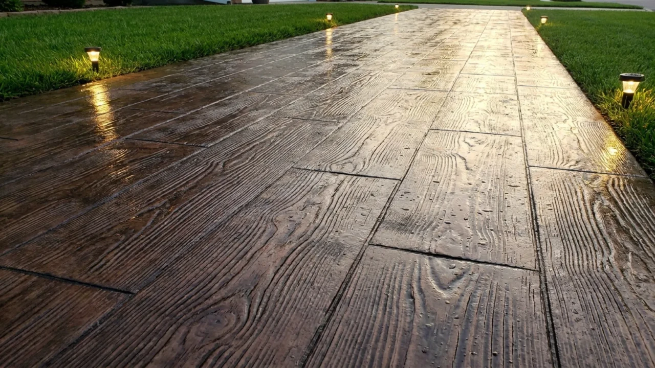 Stamped Concrete Driveway Contractor Credentials San Antonio