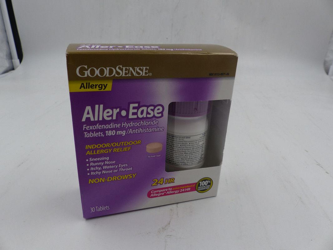 GOODSENSE ALLER-EASE 180MG 24 HOUR 30 NON-DROWSY TABLETS