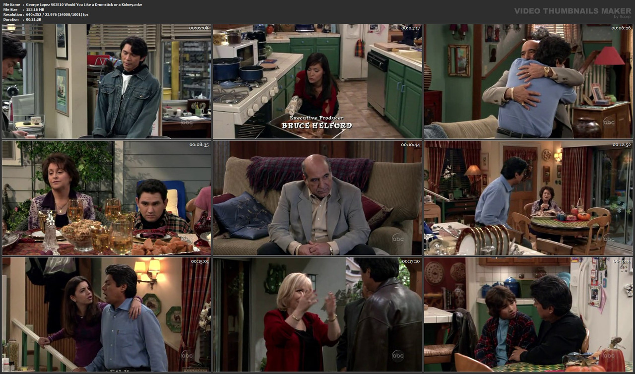 George Lopez S03E10 Would You Like a Drumstick or a Kidney.mkv