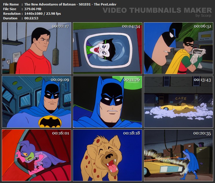 The New Adventures of Batman - S01E01 - The Pest.mkv