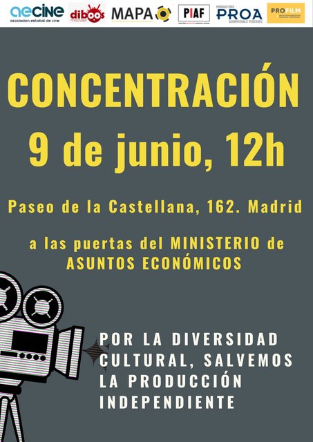 CONCENTRACIÓN POR LA DIVERSIDAD CULTURAL EL 9 DE JUNIO POR EL CAMBIO DE ÚLTIMA HORA EN LA LEY AUDIOVISUAL