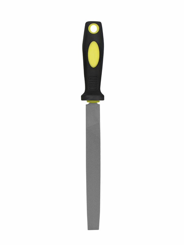 LIMA PLANA M/PLASTICO CON JEBE6" KAMASA