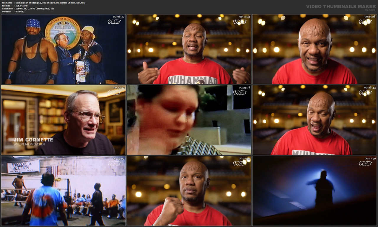 Dark Side Of The Ring S02e03 The Life And Crimes Of New Jack.mkv