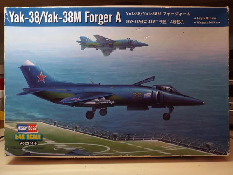 HOBBY BOSS Ｙak-38 と eduard Ｂf110E HobbyBoss 1/48 Yak-38 Forger A, by Dan Lee