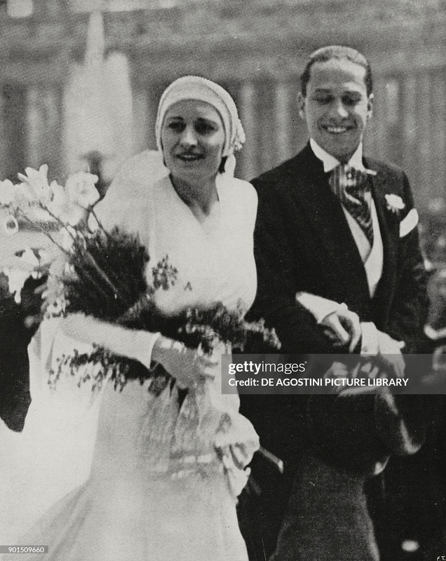 Boda de Edda Mussolini y Galeazzo Ciano, el el 24 de abril 1930 Boda de Edda Mussolini y Galeazzo Ciano, el el 24 de abril 1930