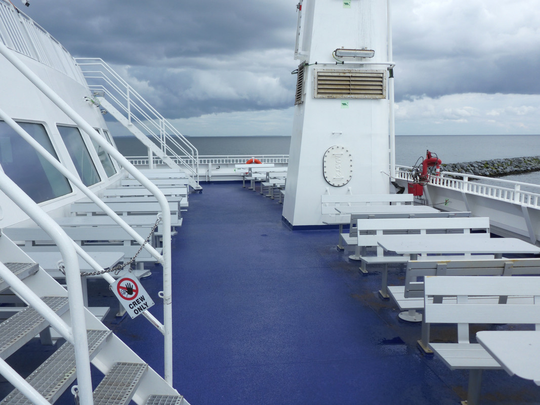 Samsølinjen - Nerthus - Freideck achtern