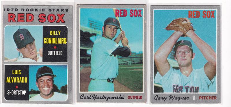 1970 Topps vintage RED SOX 30 card complete team set Yastrzemski Petrocelli  Lee - Blowout Cards Forums