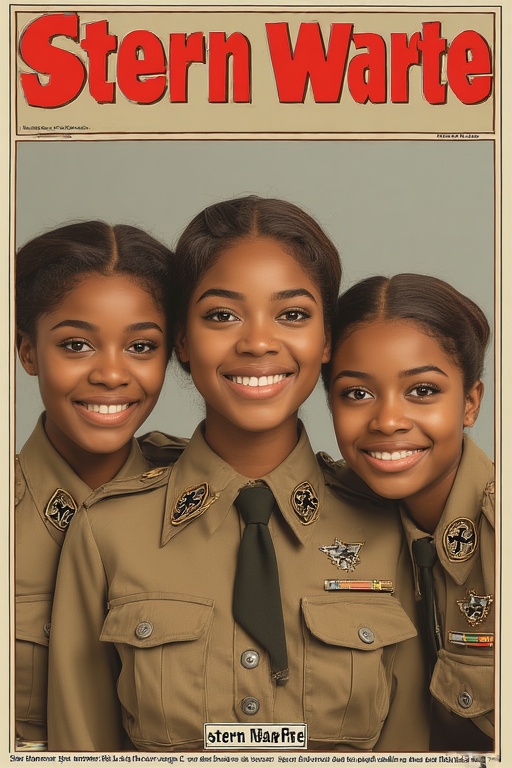 Three-African-Ebony-Black-youn-3