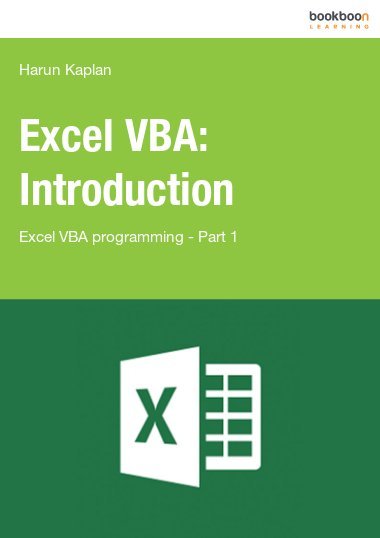 Excel VBA: Introduction: Excel VBA programming - Part 1