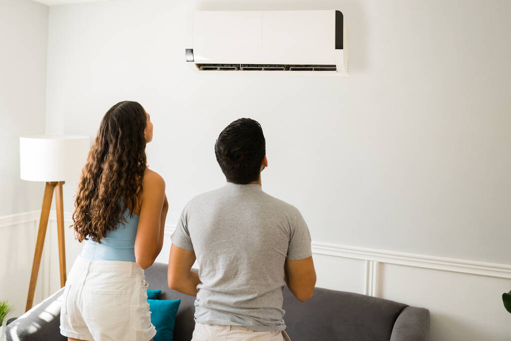 Enjoying Cool Air at Home