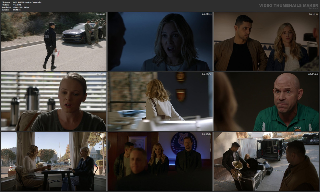 NCIS S17E08 Musical Chairs.mkv