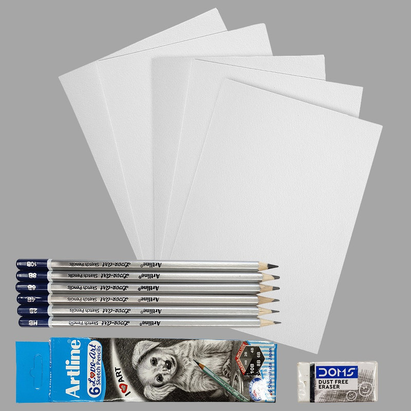 Pencil Shading on Book Marks  Diy Kit 