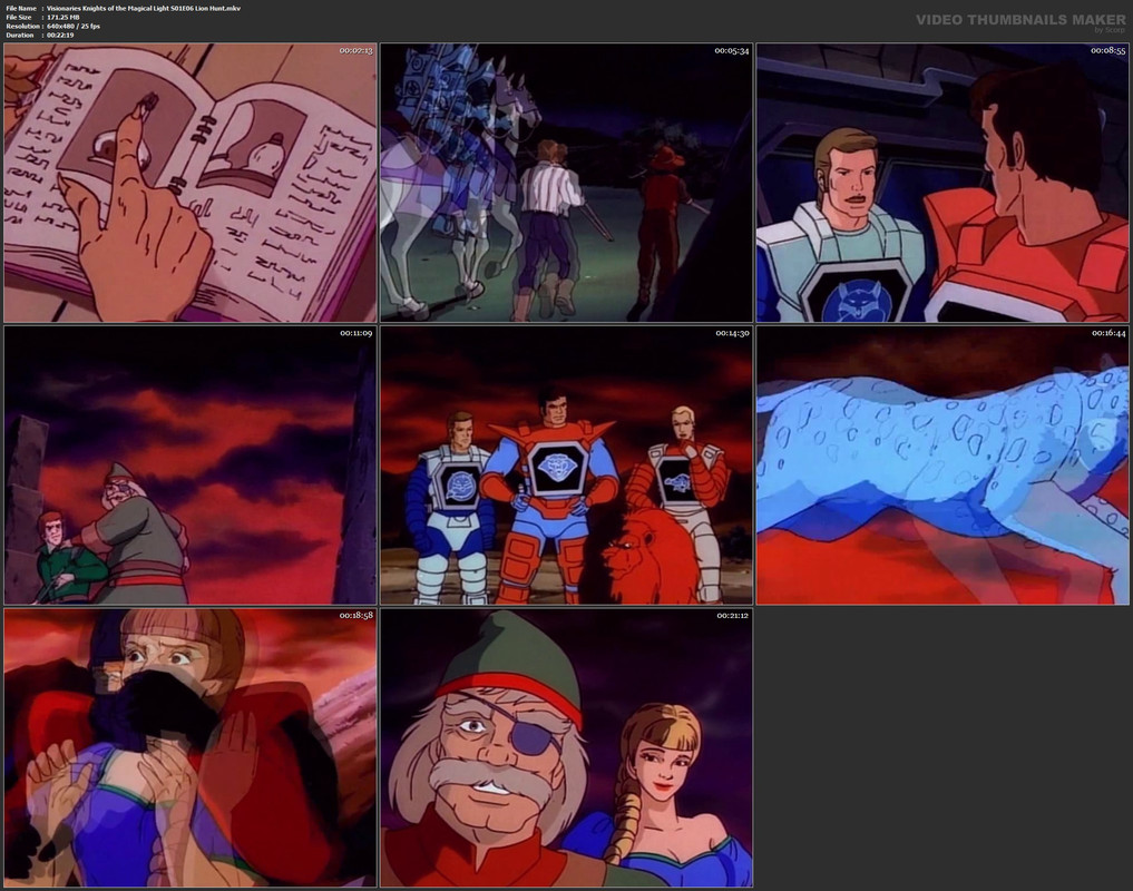 Visionaries Knights of the Magical Light S01E06 Lion Hunt.mkv