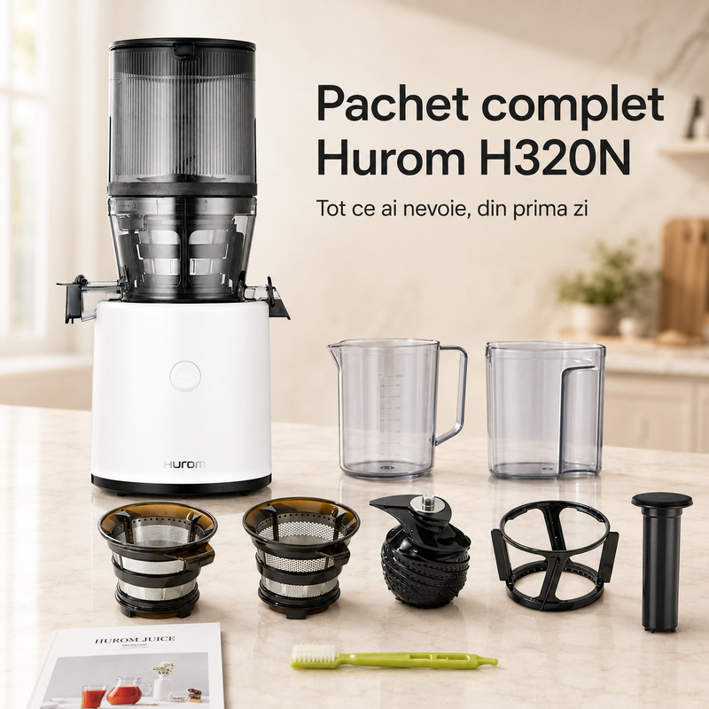 storcator de fructe si legume hurom h320n alb - descriere 9