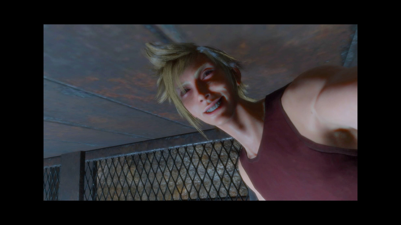 haunting prom selfie