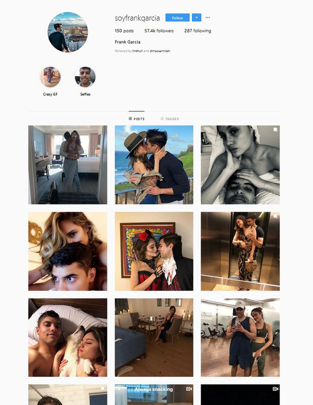 Postingan akun Instagram @soyfrankgarcia