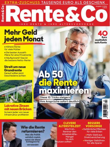Cover: Rente und Co Magazin No 02 2024