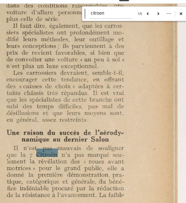 exemple de recherche