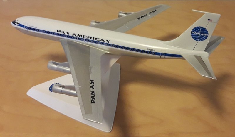 1/139 Revell 707 as Pan American Airways Boeing 707-121B 1/139 Revell 707 as Pan American Airways Boeing 707-121B