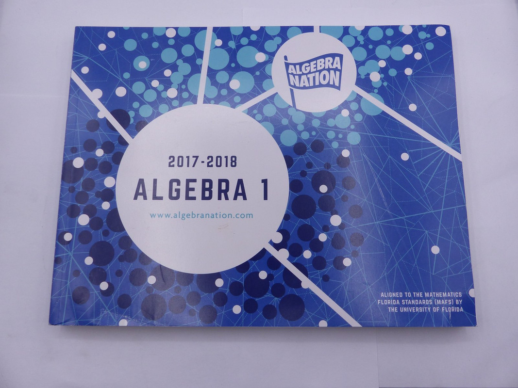 ALGEBRA NATION ALGEBRA 1 2017-2018
