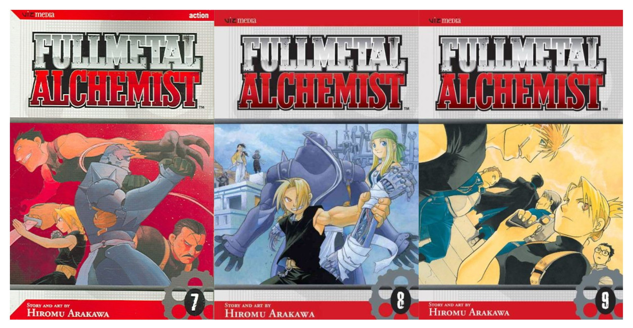 Manga - Fullmetal Alchemist I (tomes 1-2-3) - Arakawa Hiromu