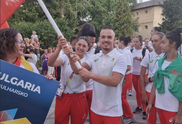 Снежана Граматикова бе знаменосец на олимпийския фест в Банска Бистрица