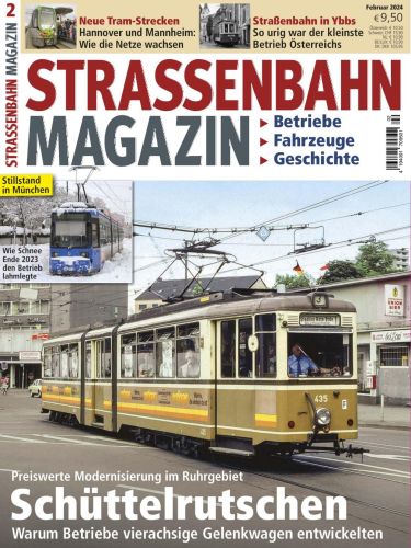 Cover: Strassenbahn Magazin No 02 Ferbuar 2024