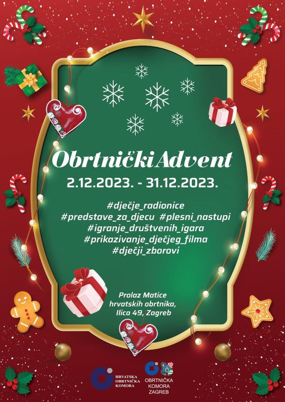 Advent Zagrebove će se godine održavati od 2. prosinca 2023. do 7
