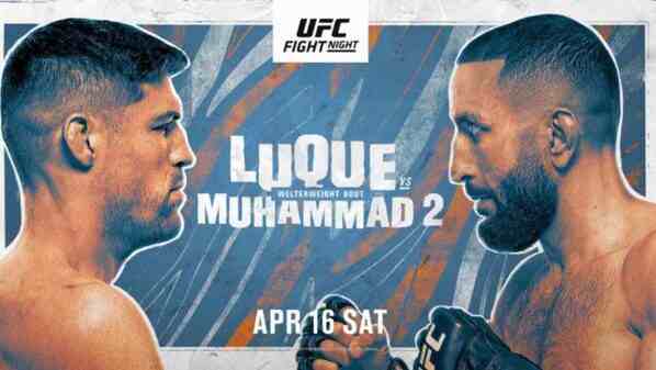 UFC on ESPN 34 Luque vs Muhammad 2