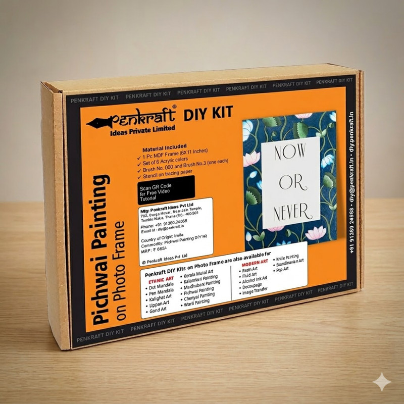 Pichwai Painting on Frame DIY Kit 