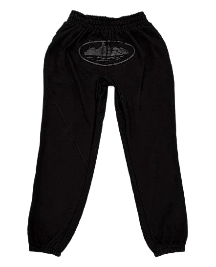 Corteiz Alcatraz Pantalón Basic Triple Black