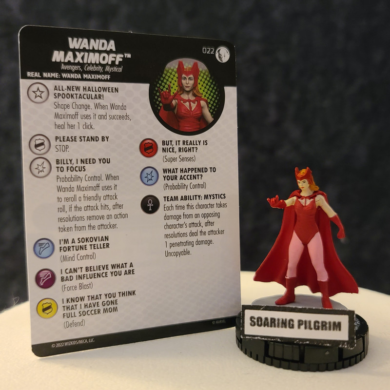 WANDA MAXIMOFF - 022 UNCOMMON Marvel Studios Disney + Plus