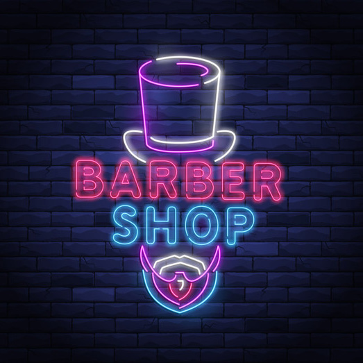 неоновая вывеска для студии ресниц