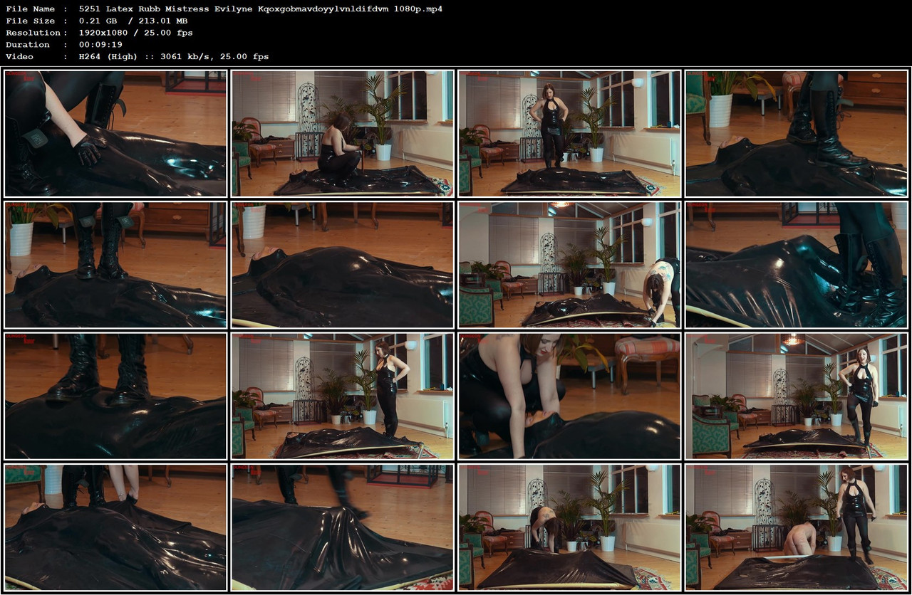 5251 Latex Rubb Mistress Evilyne Kqoxgobmavdoyylvnldifdvm 1080p mp4