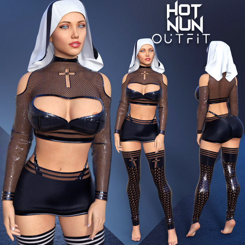 HOT NUN OUTFIT G8F