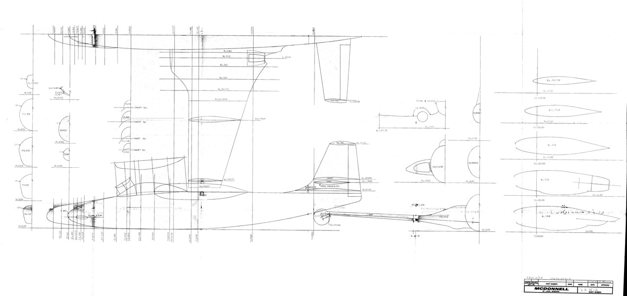 F2H-2 2P Plan Sheer & Cross Sections 1-16b scale