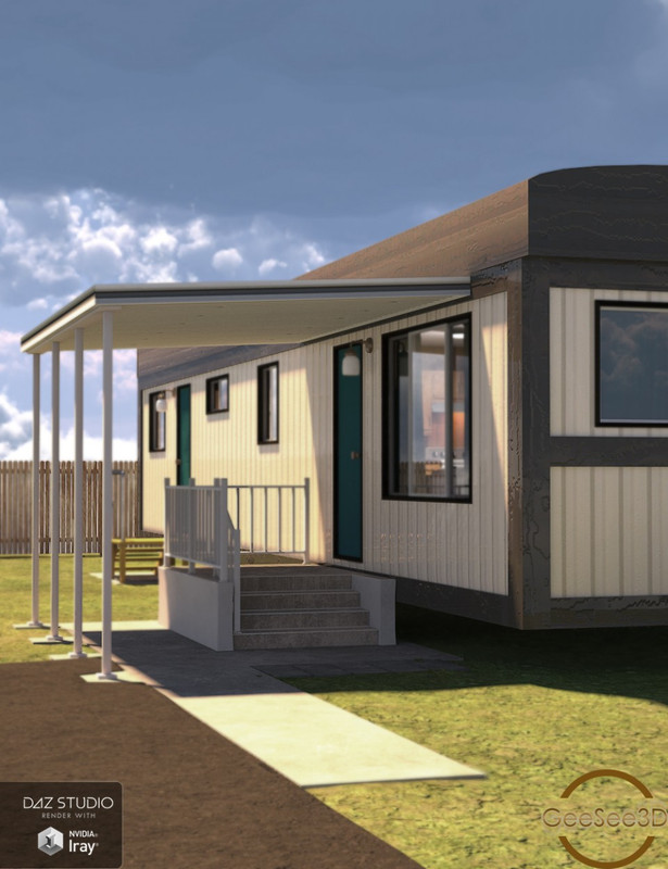 00 main mobile home daz3d