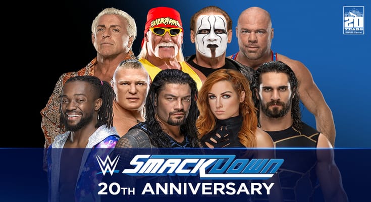 WWE Day Of SmackDowns 20th Anniversary