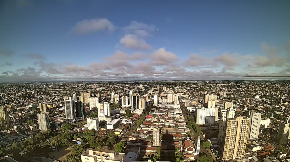 Campo Grande nesta manhã de quinta-feira