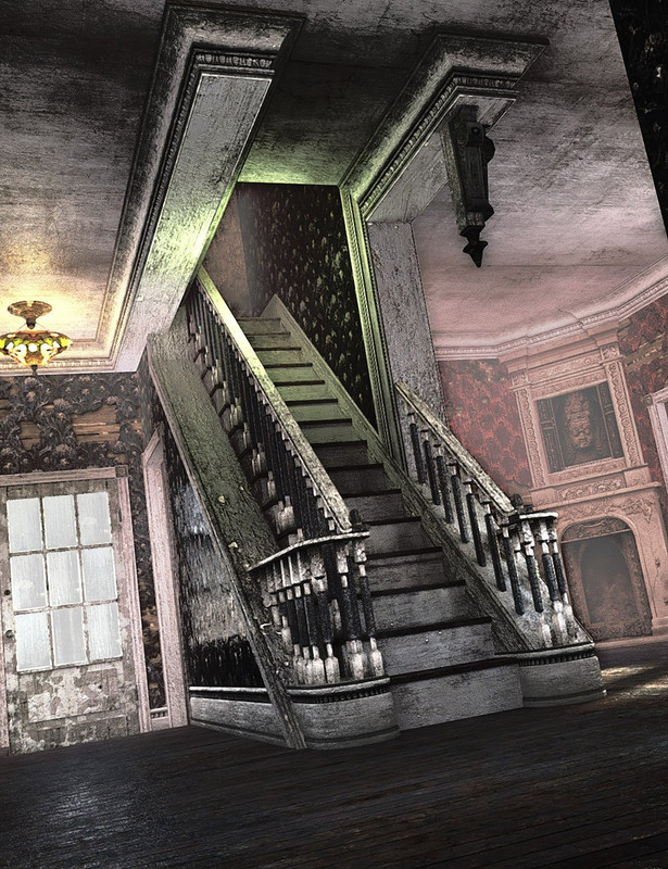 Old Victorian House Interior