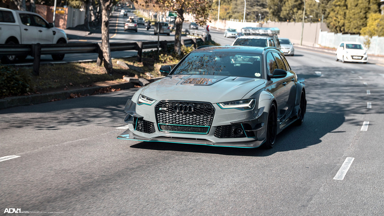 Audi RS6 Avant on ADV.1 Wheels (20)