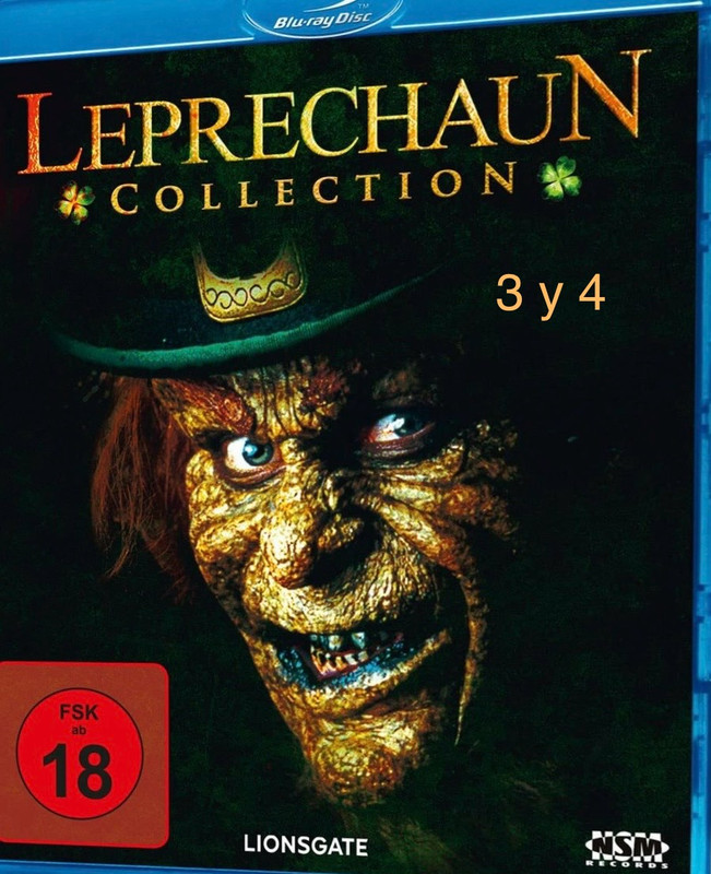 Leprechaun 3 y 4 [1995-1996] [BD25] [HD] [LATINO] [INGLES] [NTSC] [TERA-BOX]