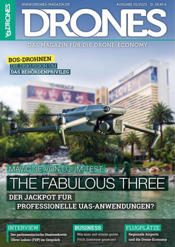 Cover: Drones Magazin No 01 2023