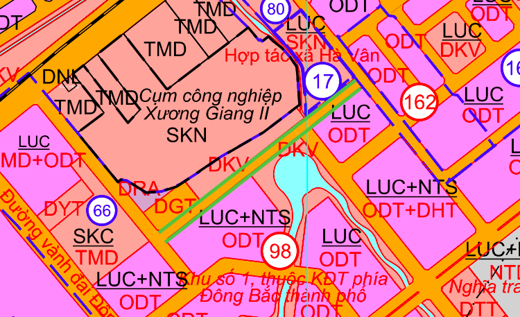 phuong Bac Giang tinh Bac Ninh duong se mo 20 01 Đường sẽ mở ở phường Bắc Giang, tỉnh Bắc Ninh