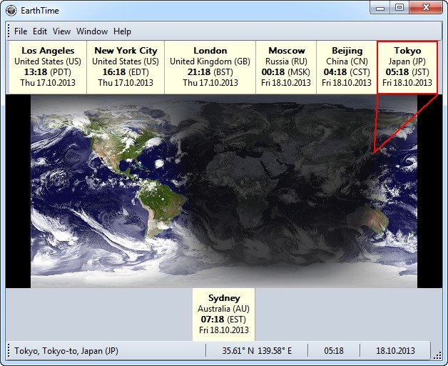 EarthTime v6.10.2 EarthTime v6.10.2