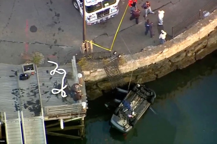 Fatal crash at Oyster Bay Marina